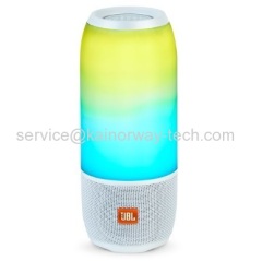 Wholesale Pulse3 Portable Bluetooth Colorful Speaker White With Powerful 360-Degree and Stereo Sound