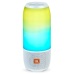 Harman's Latest JBL White Pulse 3 Wireless Bluetooth IPX7 Waterproof Speaker With 360 Degree Lightshow And LED Lighting