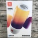 Harman's Latest JBL White Pulse 3 Wireless Bluetooth IPX7 Waterproof Speaker With 360 Degree Lightshow And LED Lighting