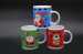 decal Christmas porcelain coffee mug gift product promotion can be OEM