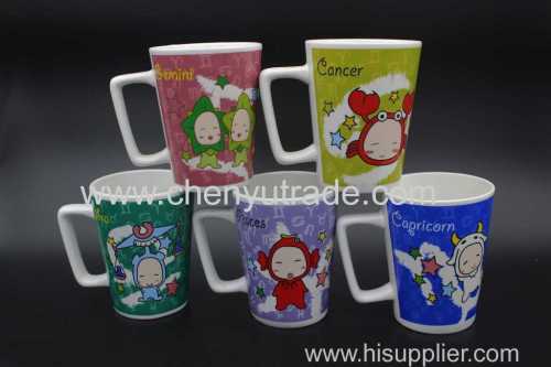 decal porcelain coffee mug gift product promotion can be OEM