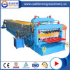 CE Standard Automatic Double Layer Roof Tiles Roll Forming Machinery