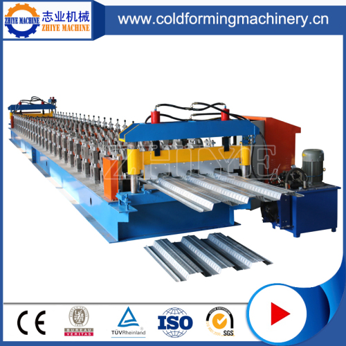 High Efficiency Steel Deck Flooring Cold Rolling Forming Machine Line