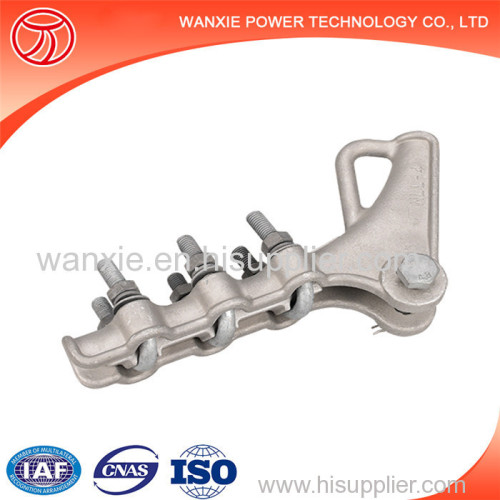 Wanxie aluminum strain clamp aerial insulated cable clamp