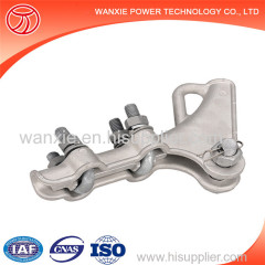 Wanxie aluminum strain clamp aerial insulated cable clamp