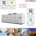 High capacity 80 litre/hr multifunction dehumidifier machine for swimming pools