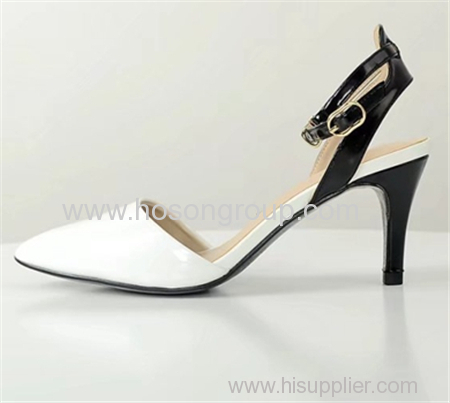 new style pointy toe stiletto heel ankle strap sandals