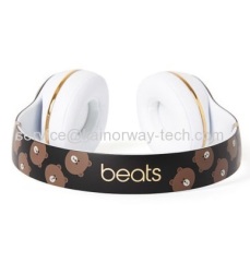 Beats Brown by Dr.Dre Solo3 Wireless Bluetooth Sound Isolating On-Ear Headphones Line Friends Special Edition