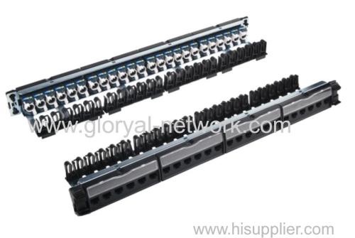 19 Inch UTP cat6 24 port legrand type patch panel UTP OR STP FTP