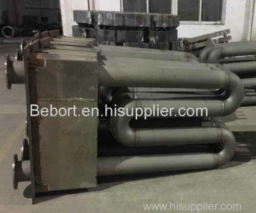 w-type centrifugally casting radiant tube used in steel plant