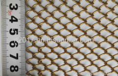 Decorative chain link mesh