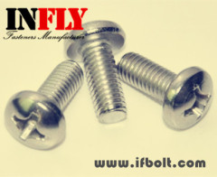 A Pan head machine screw GB818 Machine bolt-Infly Fasteners