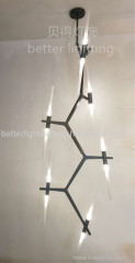 Roll Hill LED Modern New Chandelier