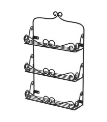 3 Tier Hanging Metal Kitchen Storage Spice Rack