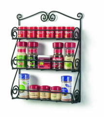 Decorative 3 Tier Metal Kitchen Spice Rack