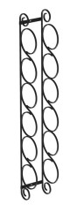 Decrative 6 Bottle Wall Mounted Metal Wire Wine Rack