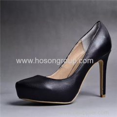 Classic design women stiletto heel dress shoes