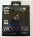 JVC Premium Inner-Ear Headphones Series HA-FX1200 Special Edition Black Wood