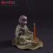 ODM & OEM Handmade Customized Ceramic Bonze Pattern Incense Burner Holder for Religion Ceremony