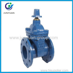 DIN 3202 F4 Flanges Resilient Seat Gate Valve