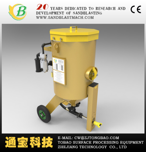 Portable sandblaster/portable shot blasting machine