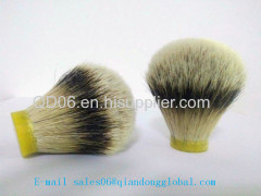 silvertip badger shaving brush knot