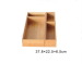 Bamboo Utensil organizer Flatware Drawer Dividers