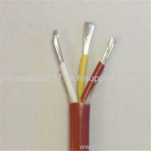 4 Conductors Flexible Silicone Rubber Cable 180 Deg