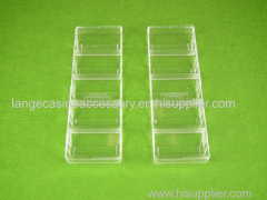 Acrylic Poker Chip Box Casino Chip Rake 40/43/45mm