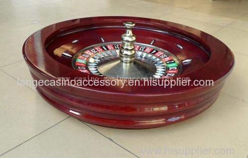 80cm Solid Wood Casino Roulette Wheels With Roulette Balls