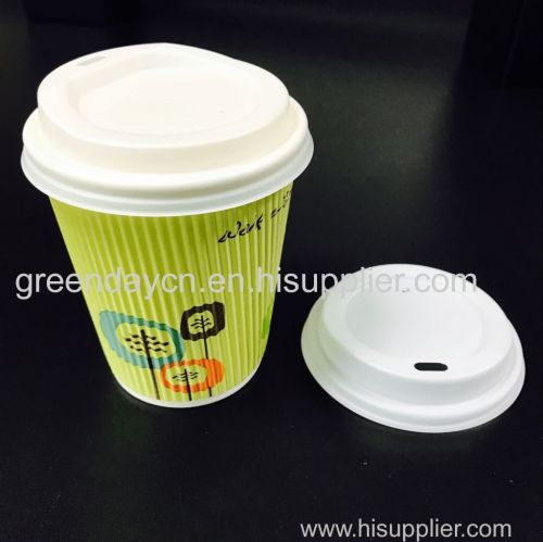 CPLA compostable coffee cup lids