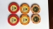 High technique RFID Poker Chip Casino Gaming ID Chips Poker Chips