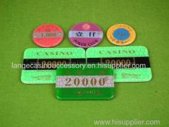 High technique RFID Poker Chip Casino Gaming ID Chips Poker Chips