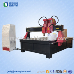 double spindle Wood Engraving Machine with low Price for woodworking