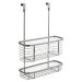 Over the Cabinet Kitchen Storage Organizer Basket For Aluminum Foil Sandwich Bags Cleaning Supplies