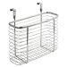 Over the Cabinet Kitchen Storage Organizer Basket For Aluminum Foil Sandwich Bags Cleaning Supplies