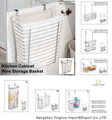 Save Space Over The Cabinet Wire Hair Care Organizer