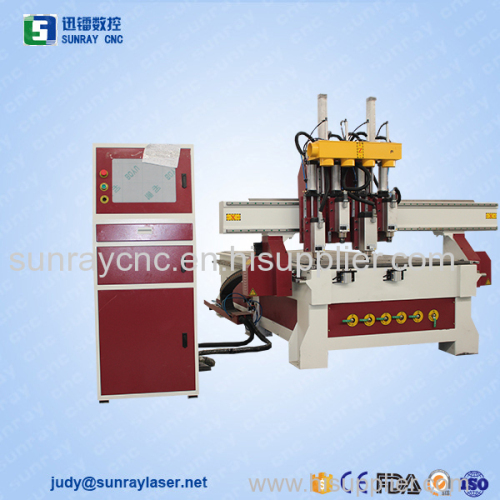 Furniture Carving Woodworking Cnc Router 1300*2500mm with NC Studio control system