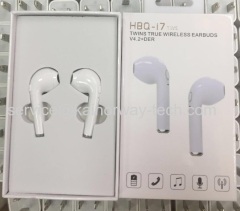 HBQ i7 TWS Twins True Mini Earbud In-Ear Wireless Earphones Sport Bluetooth Stereo Music Headsets From China Supplier