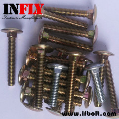 Small Head Carriage Bolt GB12 Small round head square neck bolt-Infly Fasteners Manufacturers