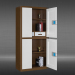 Steel Vertical Confidential File Cabinet with 2 Drawers