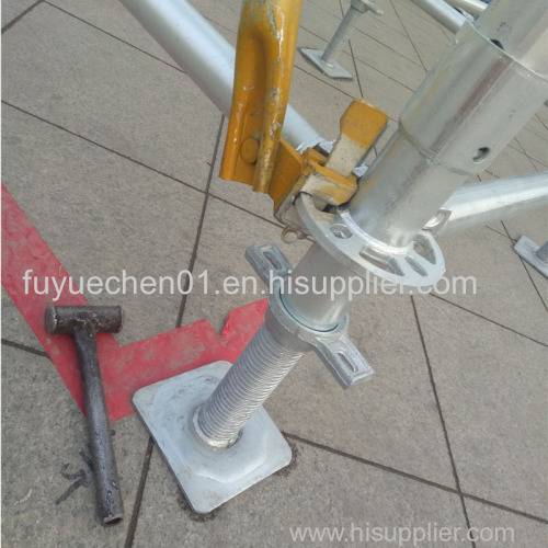 high quality hot dip galvanized ringlock scaffolding with competitive price