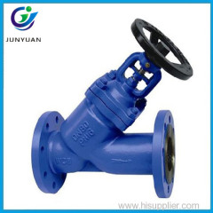 Best selling forged connection steel din y-pattern globe valve export products list