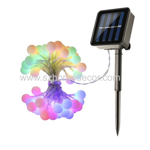 China supplier hot selling wedding party outdoor 50led Bubble holiday lighting