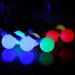 China supplier hot selling wedding party outdoor 50led Bubble holiday lighting