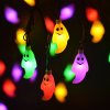 New arrived solar power 30 led Ghost solar led string holiday decoration lights