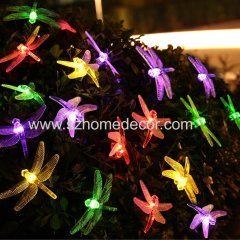 Top selling 30 led Dragonfly string lights party christmas holiday lighting