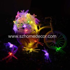Top selling 30 led Dragonfly string lights party christmas holiday lighting
