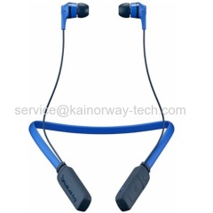 Skullcandy Ink'd Blue Black Bluetooth Wireless In-Ear Earbud With Built-in Microphone