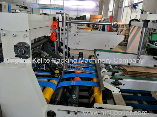 Electric Folder Gluer Full Automatic Down Folding